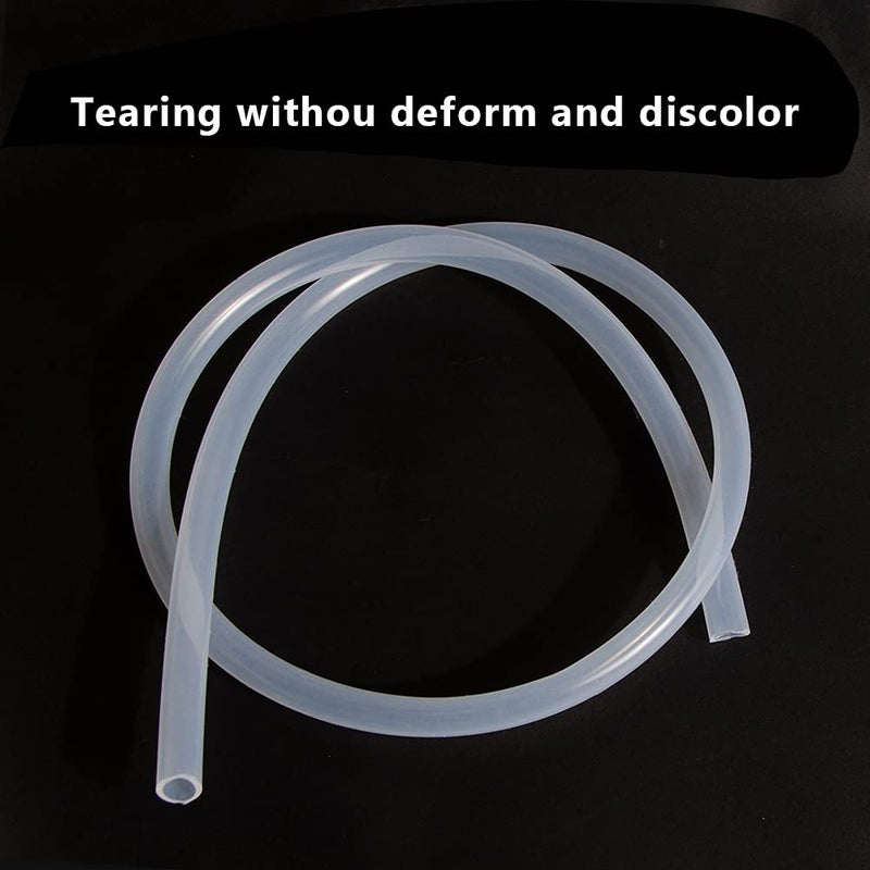 Feelers 1/4" ID x 3/8" OD Silicone Tubing Food Grade Pure Silicon Tube High Temp Home Brewing Winemaking Silicone Hose Tubing, 26.25ft Length - Image 4
